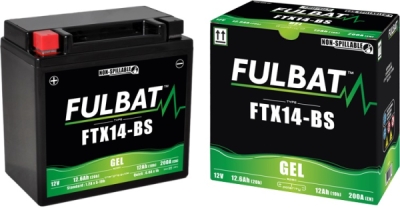 Gelová baterie FULBAT 550923 FTX14-BS GEL (YTX14-BS GEL) (700.550923)