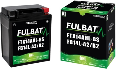 Gelová baterie FULBAT 550927 FB14L-A2 GEL (12N14-3A) (YB14L-A2 GEL) (700.550927)