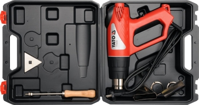 Pistole opalovací 2000 W s příslušenstvím Yato YT-82292
