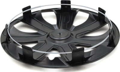 Compass kryty kol LIVORNO Carbon silver/black 16"