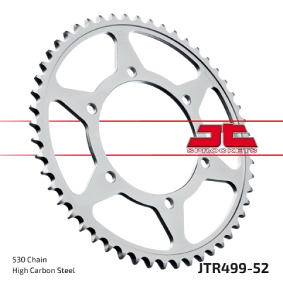 Řetězová rozeta JT JTR 499-52 52 zubů, 530
