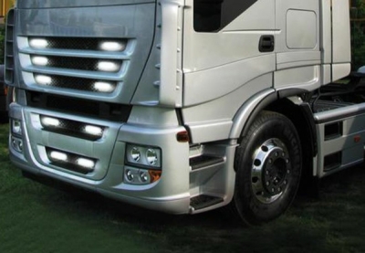 Světlo poziční boční 2 LED 24V F-12 bílé