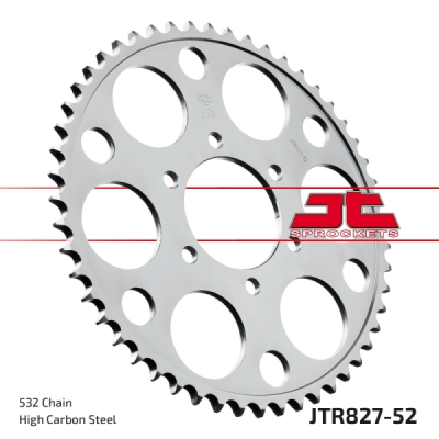 Řetězová rozeta JT JTR 827-52 52 zubů, 532