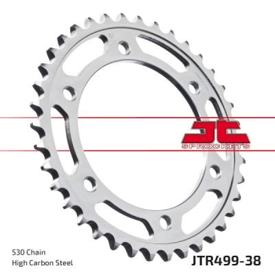 Řetězová rozeta JT JTR 499-38 38 zubů, 530