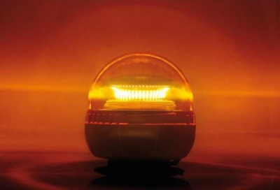Maják výstražný LED dobíjecí , 9 / 30V + 230V