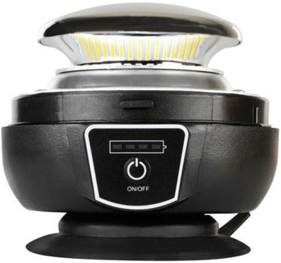 Maják výstražný LED dobíjecí , 9 / 30V + 230V