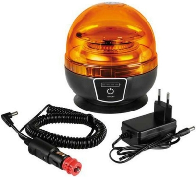 Maják výstražný LED dobíjecí , 9 / 30V + 230V