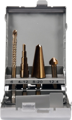 Sada 4ks univerzálních fréz 1/4" Yato YT-44705