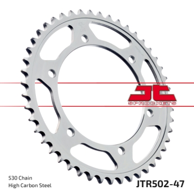 Řetězová rozeta JT JTR 502-47 47 zubů, 530