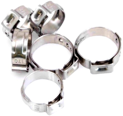 Hadicové spony, průměr 5,8 - 21,0 mm, nerez, sada 170 ks - ASTA A-TC016