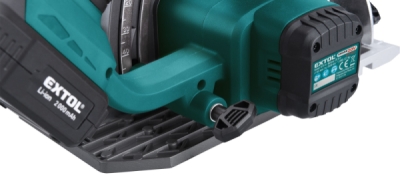 Pila kotoučová aku SHARE20V, 165mm, BRUSHLESS, 20V Li-ion, 2000mAh EXTOL INDUSTRIAL
