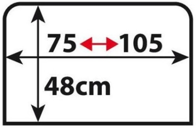 Clona sluneční návlek SET 2ks (75/105cm x 45cm)
