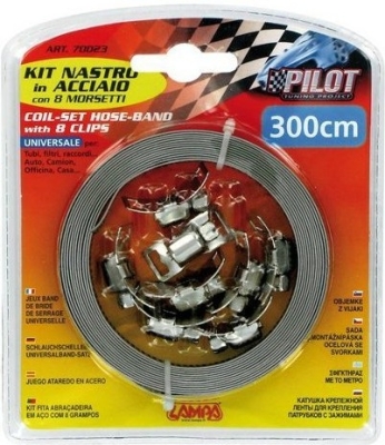 Spony hadicové 8mm x 3m