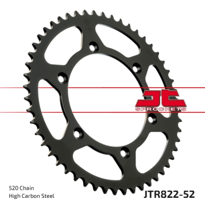 Řetězová rozeta JT JTR 822-52 52 zubů, 520