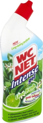 WC Net Intense gel s vůní limetky 750 ml