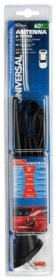Anténa střešní UNI, prut 18cm, kabel 200cm