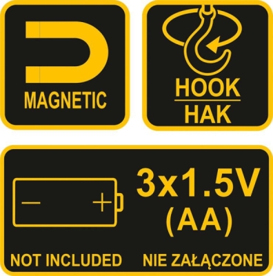 Vorel svítilna ruční COB LED TO-82726