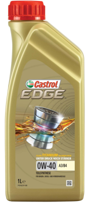 Motorový olej Castrol EDGE Titanium A3/B4 0W-40, 1L