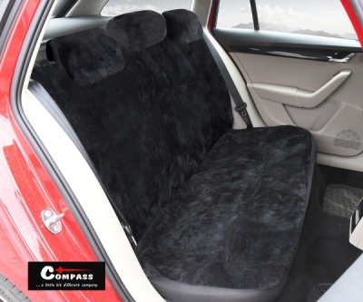 Compass potahy sedadel sada 11ks SMOOTH černé