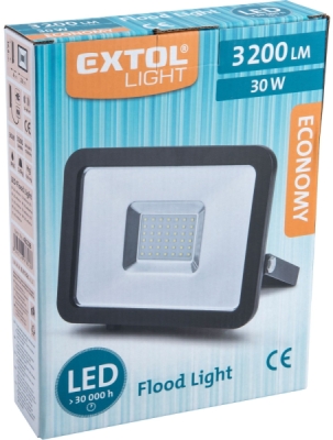 Reflektor LED, 3200lm, Economy EXTOL LIGHT