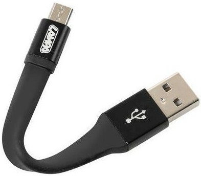 Přívěšek na klíče s USB> Micro USB kabel - 10 cm