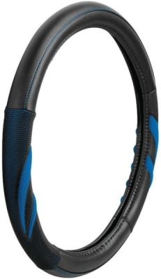 Potah volantu SUZUKA PREMIUM modrý, 37-39 cm NEW 6/2020