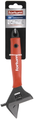 Klíč nastavitelný instalatérský, rozsah 0-38mm, CrV FORTUM