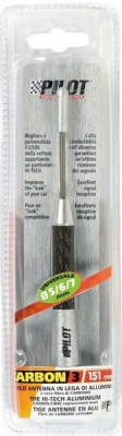 Prut antény CARBON 3 - 151mm NEW 2/2020