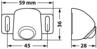 Projektor LED víceúčelový 12/30V
