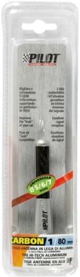 Prut antény CARBON 1 - 80mm NEW 2/2020