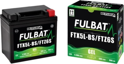 Gelová baterie FULBAT 550919 FTX5L-BS GEL (YTX5L-BS GEL) (700.550919)