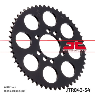 Řetězová rozeta JT JTR 843-54 54 zubů, 428