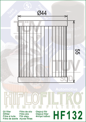 Olejový filtr HIFLOFILTRO HF132