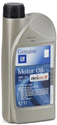 Motorový olej GM Fuel Economy Longlife 0W-20, 1L