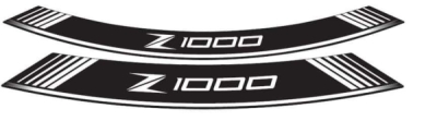 Linka na ráfek PUIG Z1000 7590B bílá linky na ráfek - sada 8ks