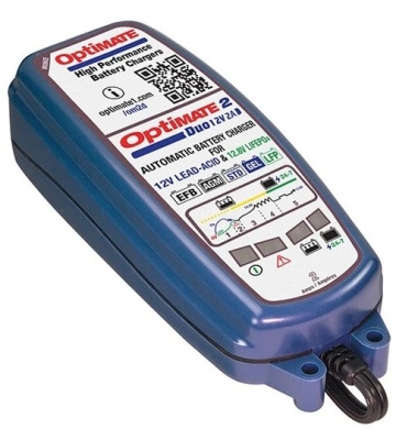 Nabíječka baterií Optimate 2 DUO 12V, 2A