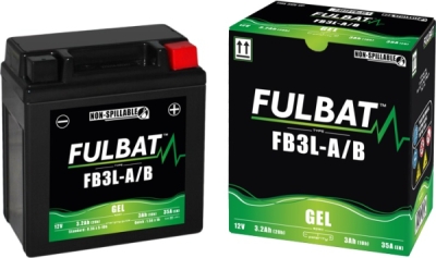 Gelová baterie FULBAT 550842 FB3L-A/B GEL (YB3L-A/B GEL) (700.550842)