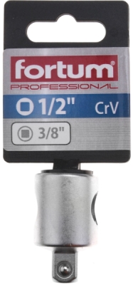 Adaptér, vnitřní 1/2"- vnější 3/8" FORTUM