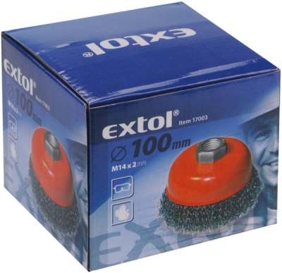 EXTOL CRAFT kartáč hrnkový, ∅75mm, 17002