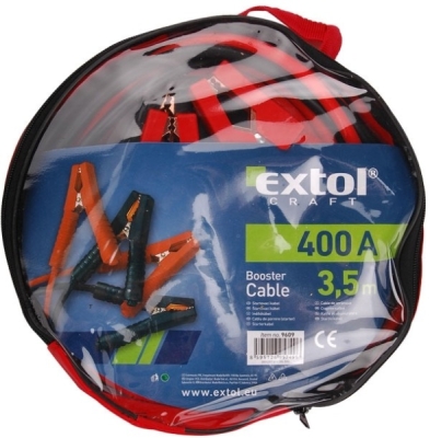 EXTOL CRAFT kabel startovací, 400A, 9609