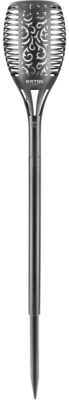Pochodeň LED s plamenem, 79cm, solární nabíjení, 35lm, 51 LED EXTOL LIGHT