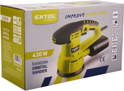 Excentrická bruska 125mm EXTOL CRAFT 430W