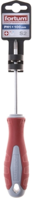 Šroubovák křížový phillips, PH 1x100mm, S2 FORTUM