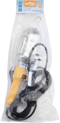 Světlo závěsné se svorkou, 230V, 5m kabel, E27 EXTOL LIGHT