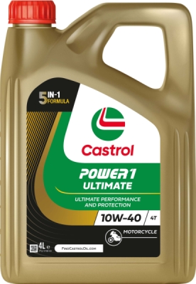 Motorový olej Castrol Power Ultimate 1 4T 10W-40, 4L