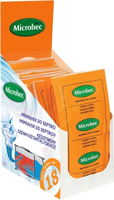 Bros microbec 25g prípravok do septikov