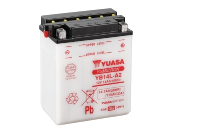 Yumicron akumulátor vč. kyseliny YUASA 102087 YB14L-A2 (706.102087)