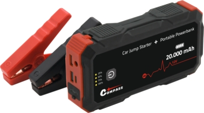 Compass powerbanka s funkcí JUMP STARTER 20.000mAh 2000A