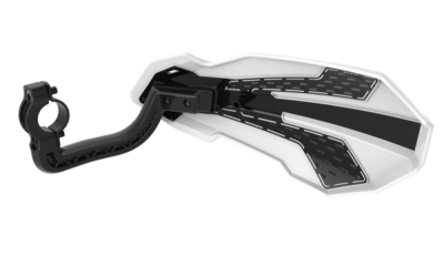 Chrániče páček POLISPORT 8308200017 MX FLOW s montážní sadou Black/white