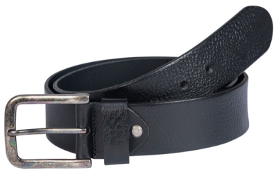 Klasický kožený pásek iXS X33521-003-M CLYDE 2.0 X33521 černý M